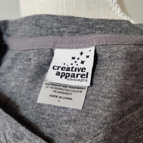 OSU Oklahoma State Women Large Distressed Football Long Sleeve Shirt - Picture 2 of 6